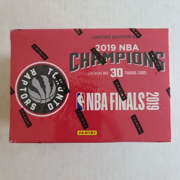 Panini 2019 NBA Champions Toronto Raptors Limited Edition Team Set Card Box NEW - Picture 3 of 6